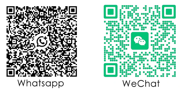 WhatsApp and WeChat QR