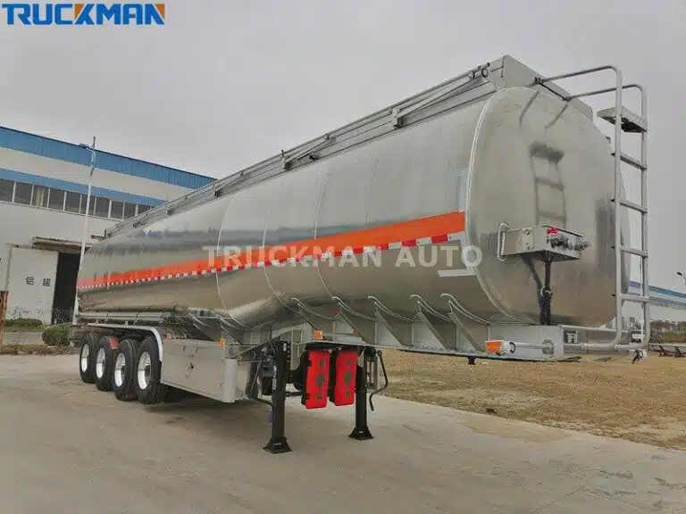 Aluminum Tanker Trailers For Sale-Fuel Tanker Trailer