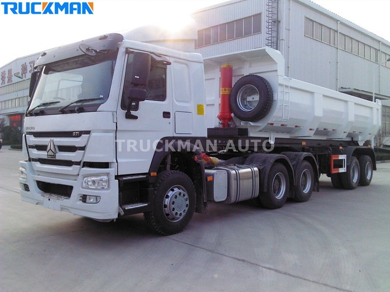 2 Axles End Dump Trailers For Sale-End Dump Trailers