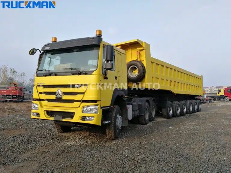 6 Axles End Dump Trailers For Sale