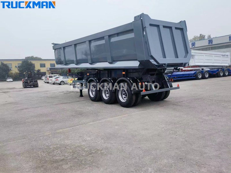 3 Axles End Dump Trailers For Sale