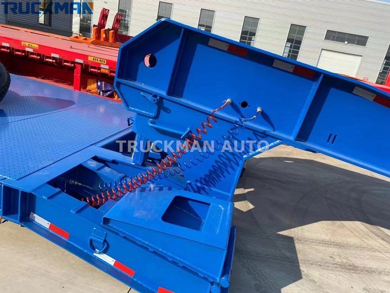 100 Ton Removable Gooseneck Trailer Gooseneck Detail