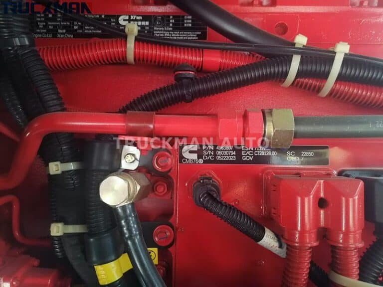 Powerful SHACMAN X3000 Tractor Head CUMMINS Engine Detail-Truckman Automobile