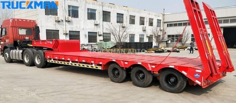 Choose The Right Low Bed Semi Trailer For Oversized Loads