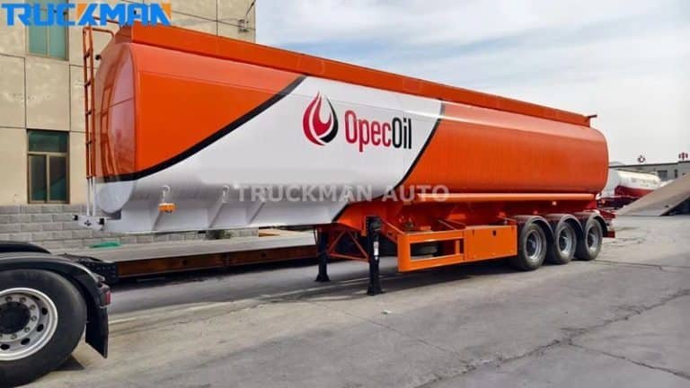 Fuel monitoring system implementation on a tanker trailer
