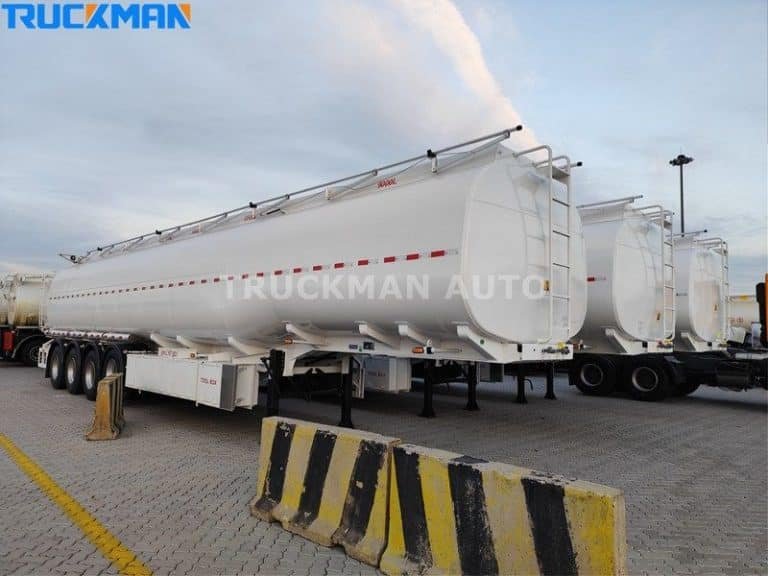 Truckman Auto's fuel tank trailer parking lot