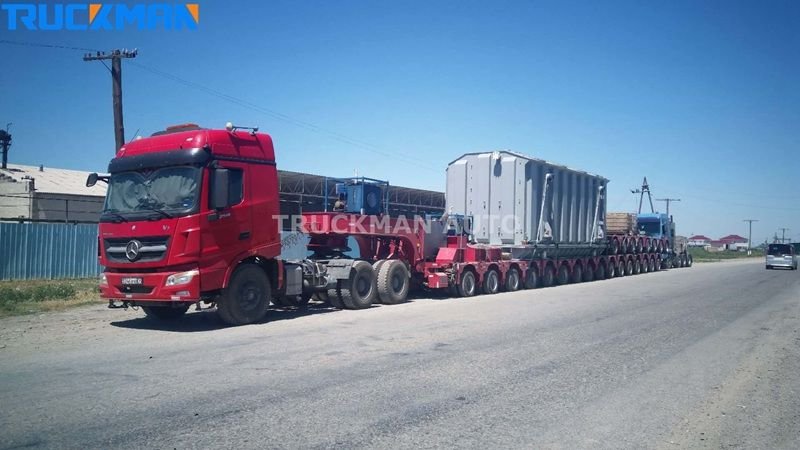 Flatbed Semi Trailer Carry Oversized Loads-Truckman Automobile'