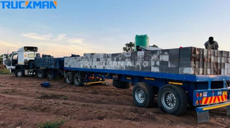 Truckman Automobile flatbed semi-trailer