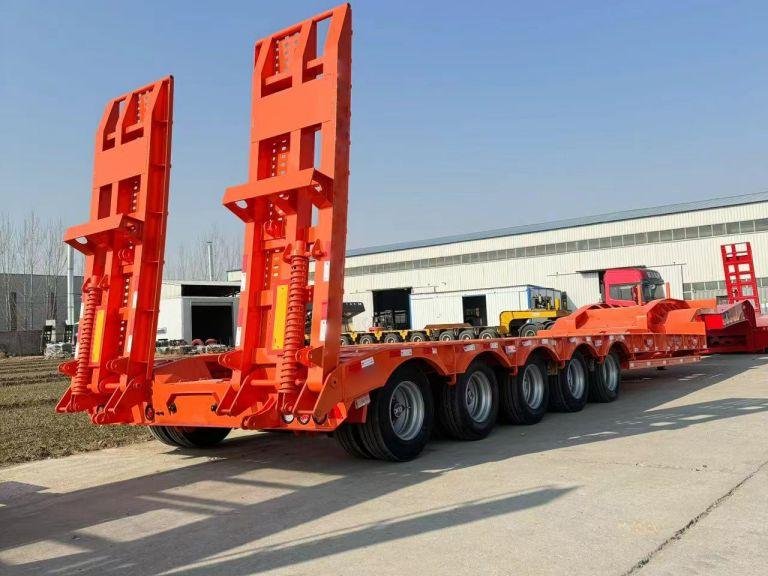 Truckman's low profile semi-trailers are designed to carry heavy and oversized loads.
