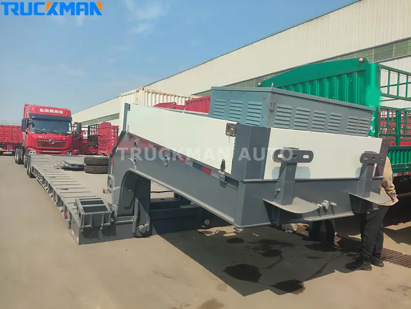 80 Ton Removable Gooseneck Trailer