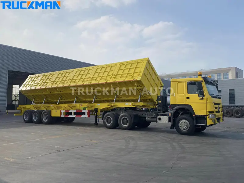 80 Tons Side Tipper Trailer