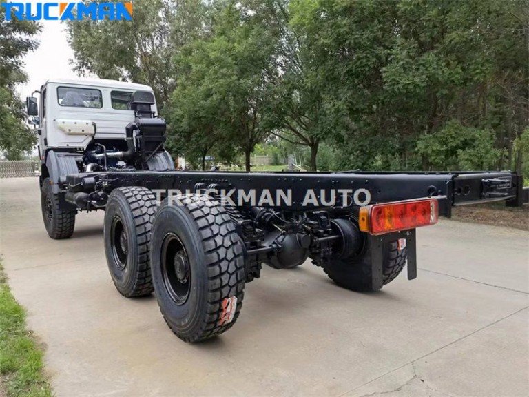 BEIBEN 6x6 cargo truck with tires