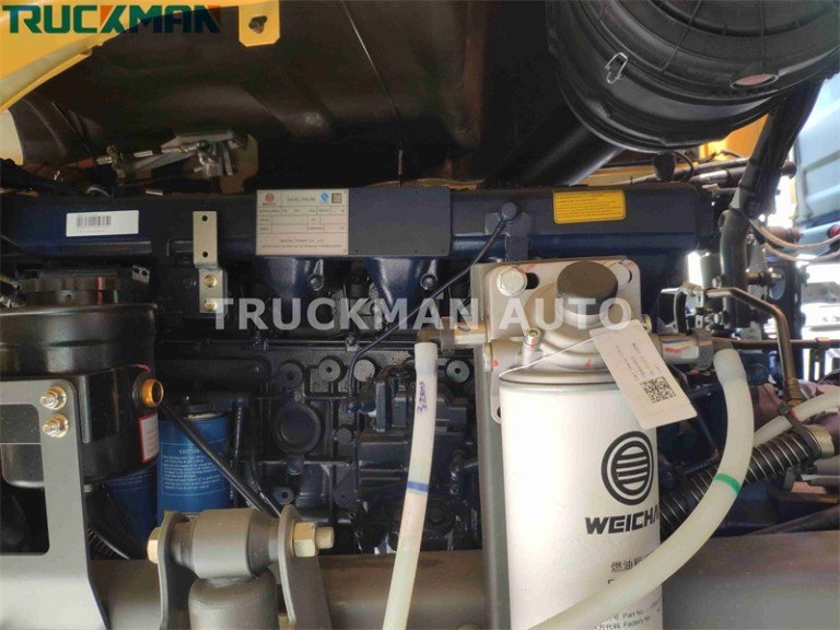SINOTRUK HOWO 8x4 Mixer Truck Engine