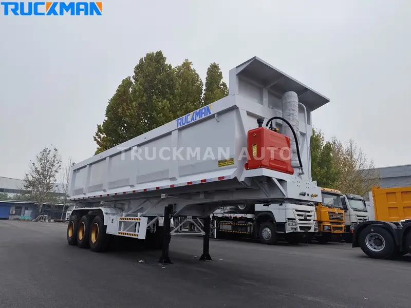 3 Axles End Dump Trailers