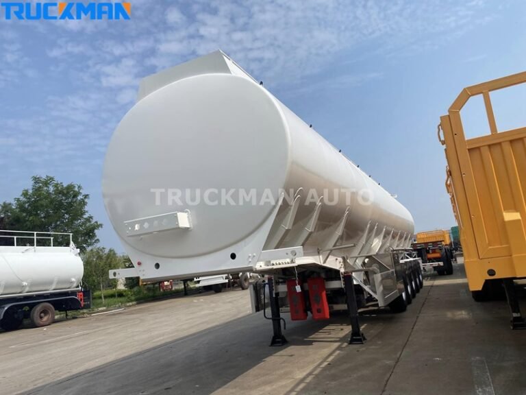 5 Axles 70000 Liters Fuel Tanker Trailer For Sale