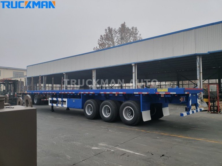 60 TON Flatbed Semi Trailer