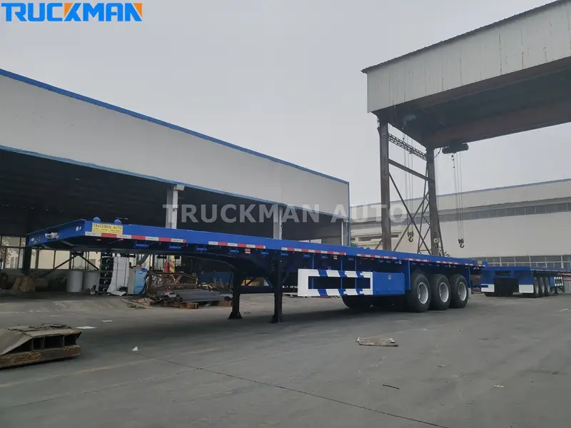 60 TON Flatbed Semi Trailer