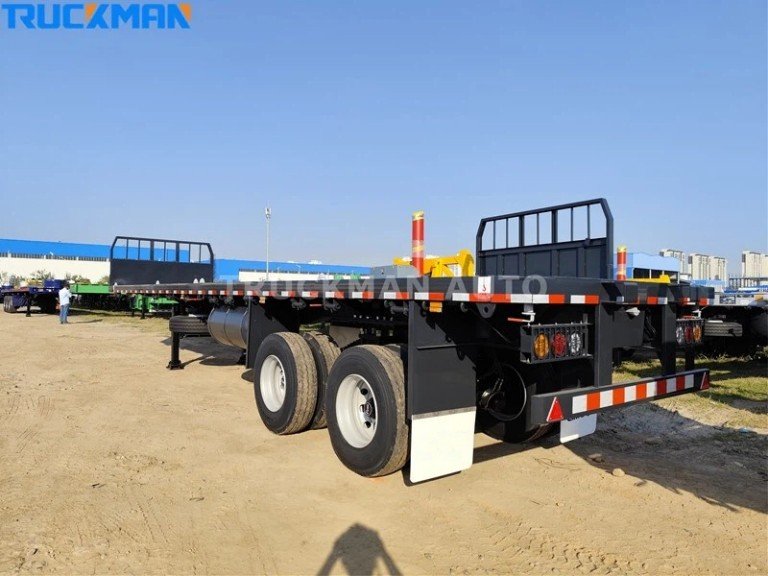 40T Flatbed Semi Trailer
