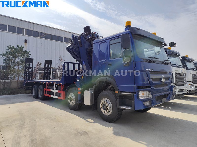 HOWO 12 Wheel Truck Mounted Crane