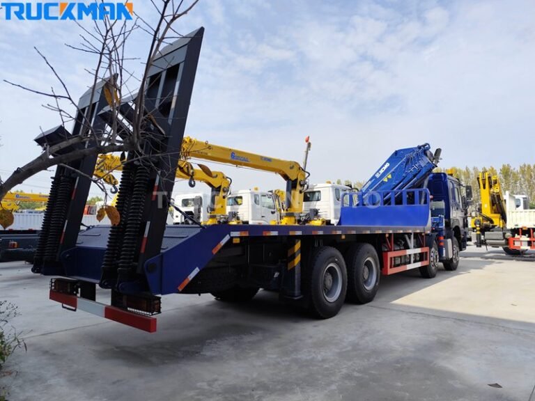 HOWO 12 Wheel Truck Mounted Crane