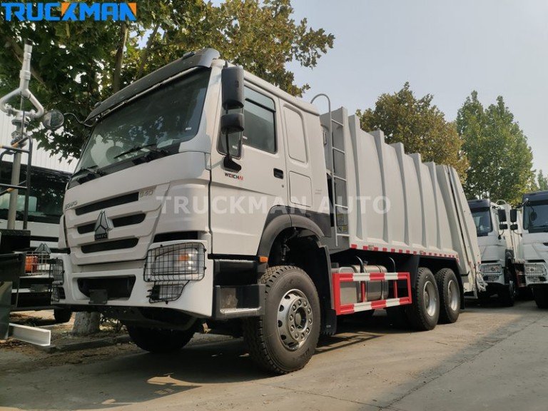 HOWO 340HP Compactor Garbage Truck