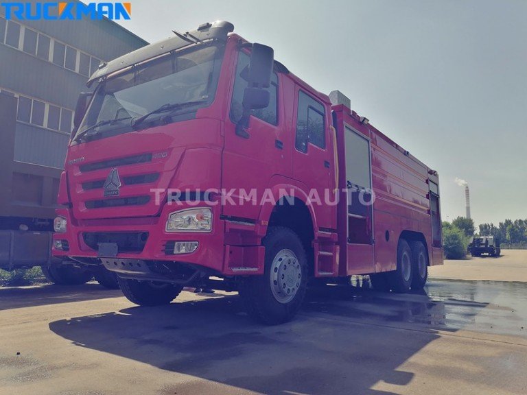 HOWO 400HP 10 Wheels Fire Truck