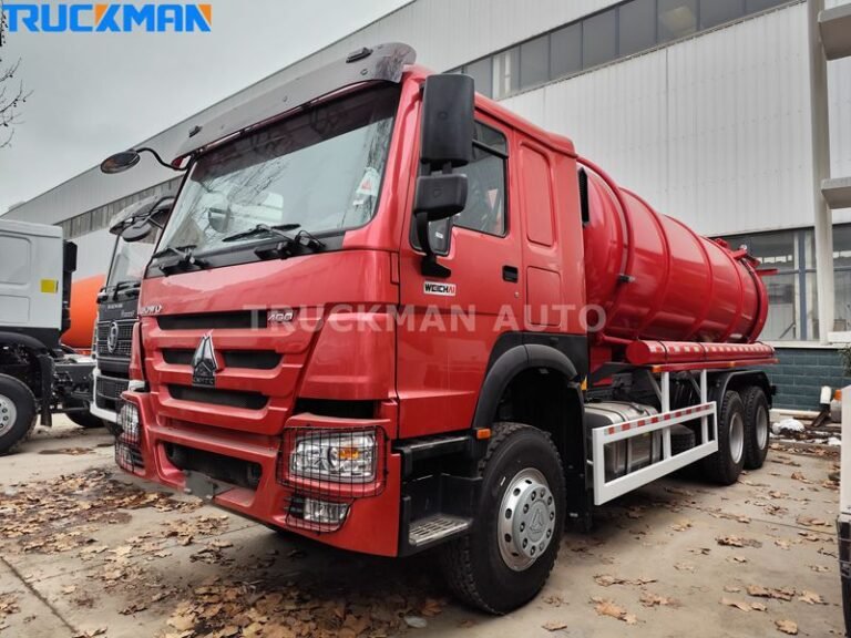 HOWO 400HP Vacuum Sewage Truck