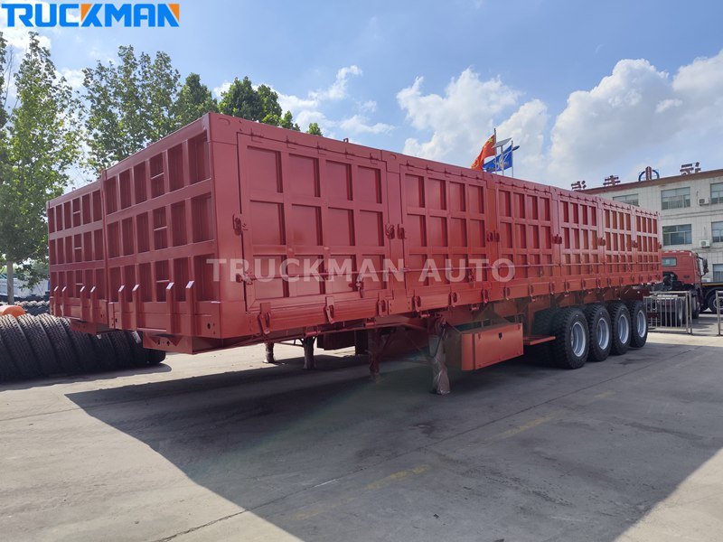 100 Tons Side Tipper Trailer
