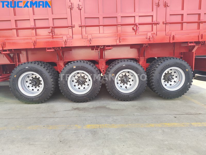 100 Tons Side Tipper Trailer