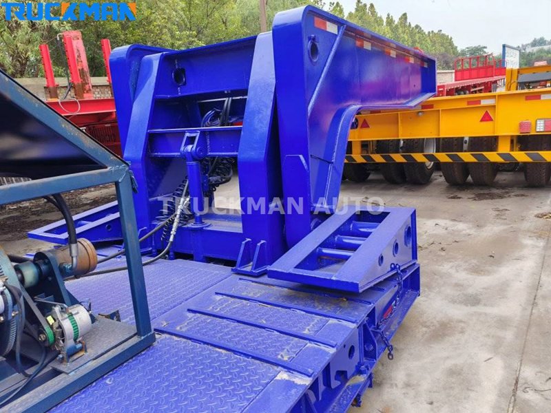 Gooseneck Detachable Lowbed Trailer