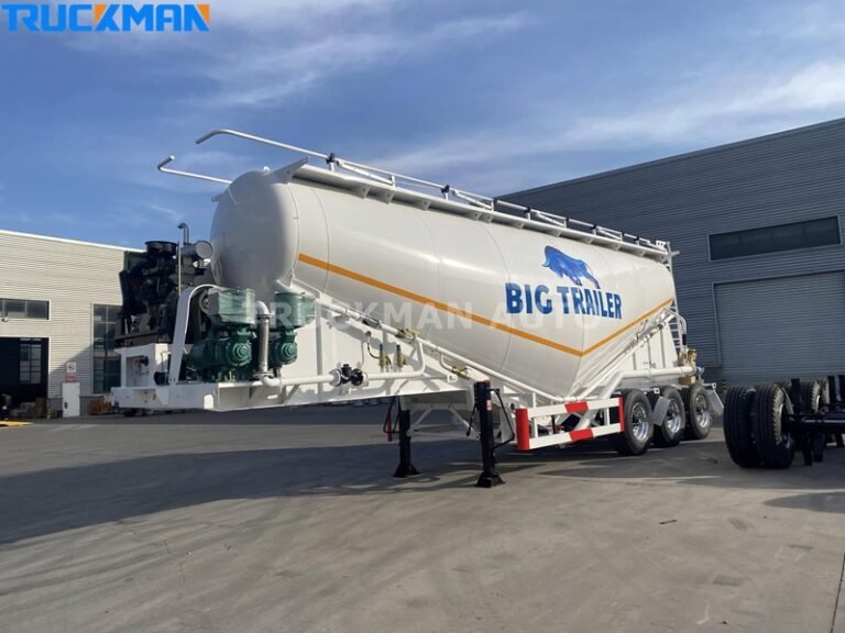3 Axles Cement Tanker Trailer