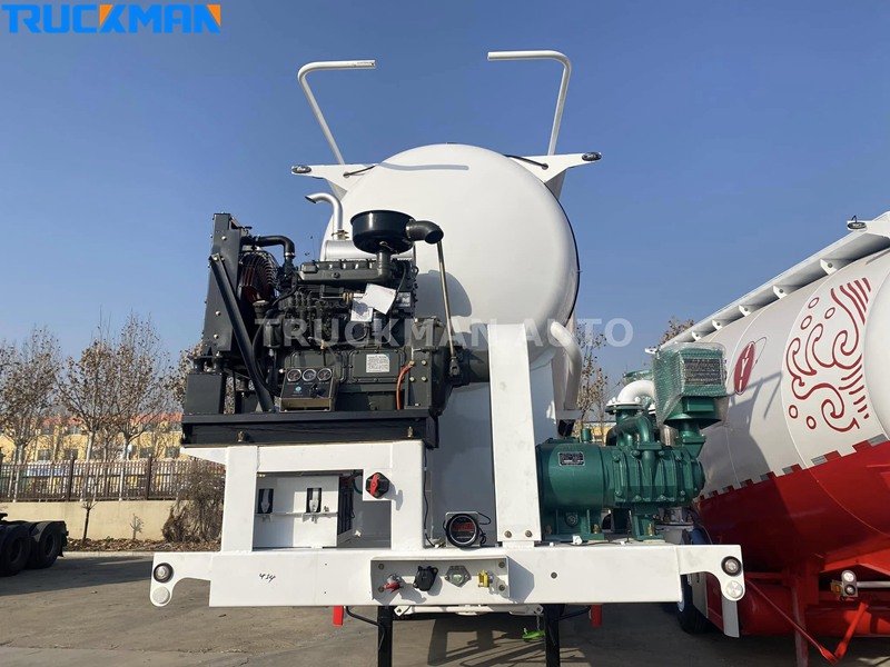 Cement Tanker Trailer Mixing System
