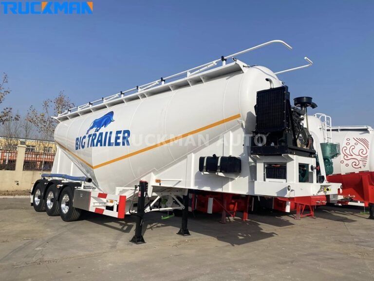 3 Axles Cement Tanker Trailer