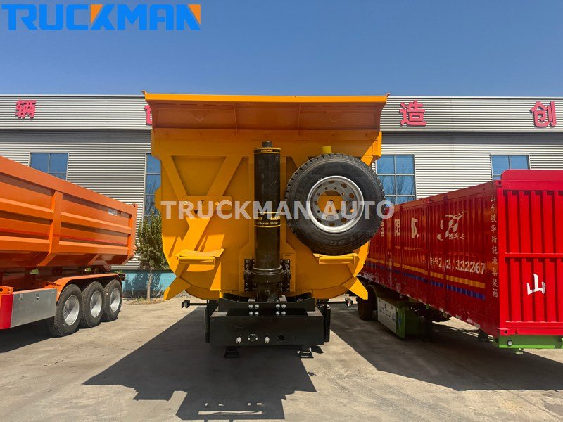 Optimized design of dump trailer