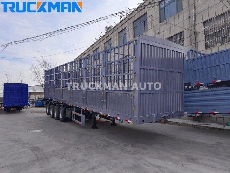 4 Axles Fence Semi Trailer