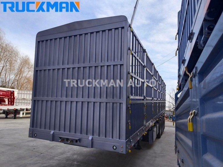 4 Axles Fence Semi Trailer
