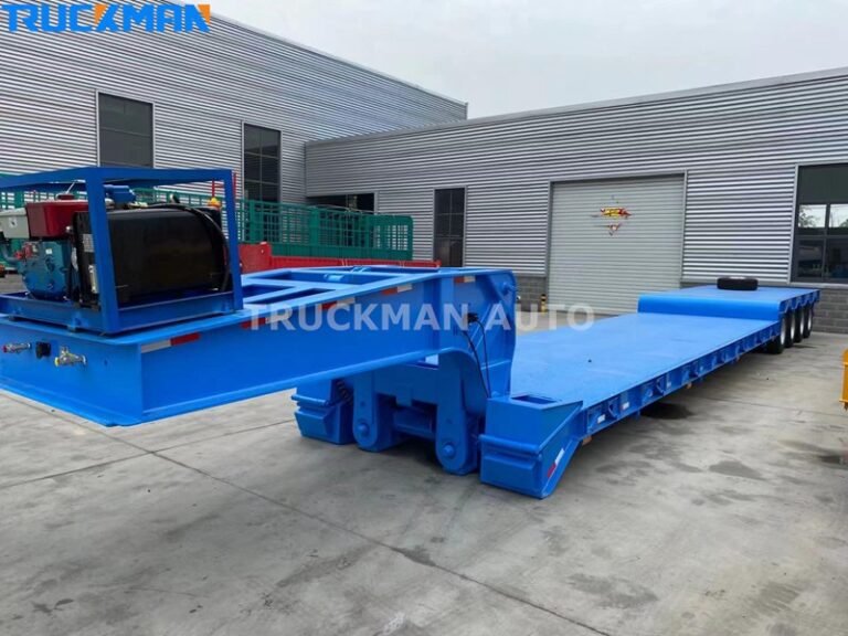 4 Axles Gooseneck Removable Trailer