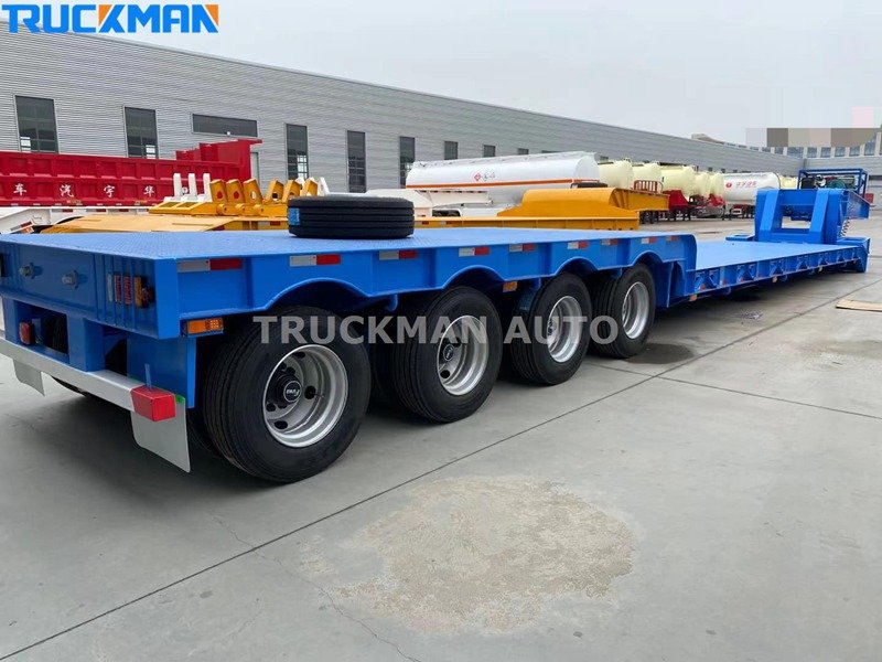 4 Axles Gooseneck Removable Trailer
