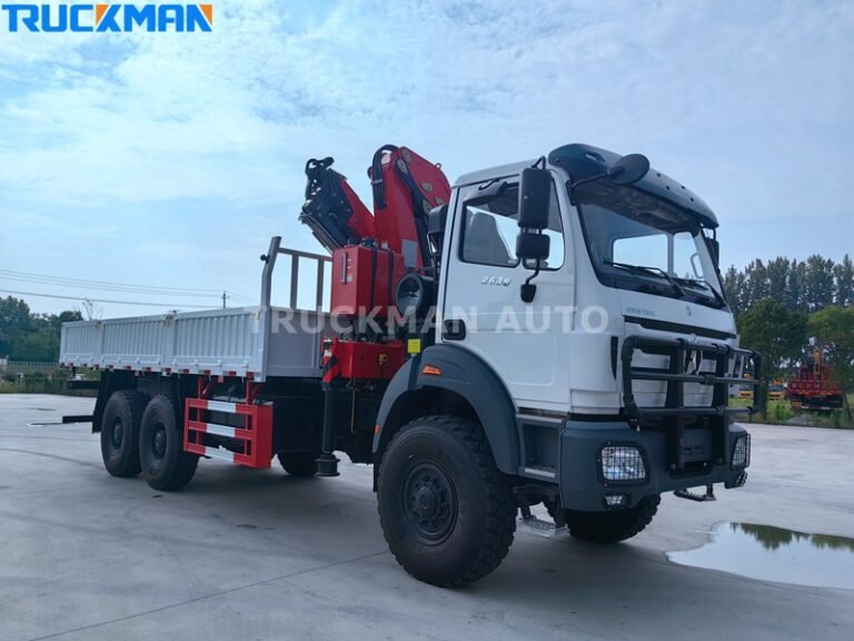 BEIBEN 6x4 Truck Mounted Crane