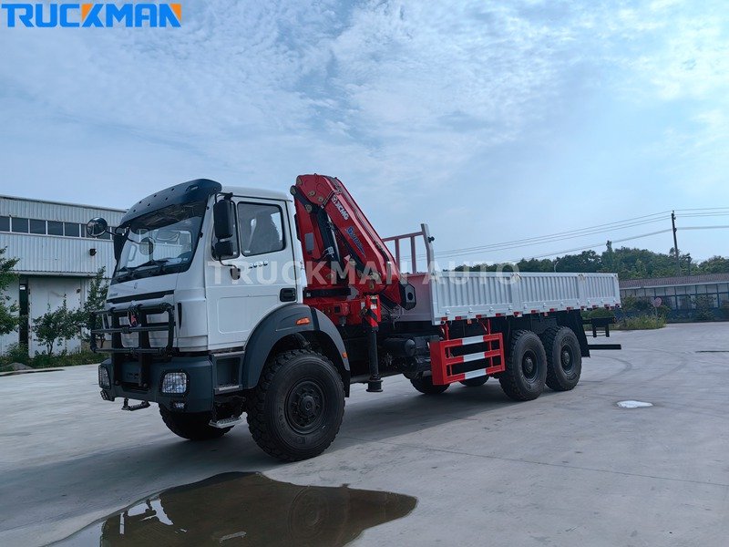 BEIBEN 6x4 Truck Mounted Crane