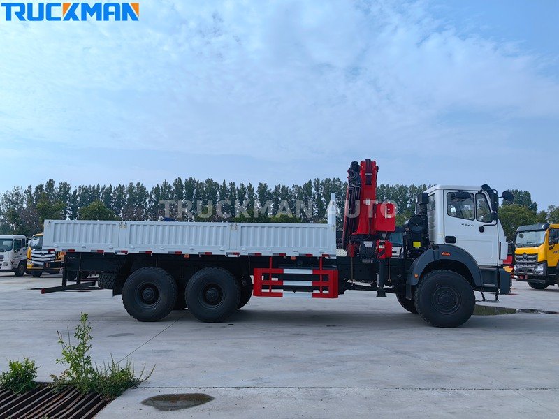 BEIBEN 6x4 Truck Mounted Crane Crane Arm