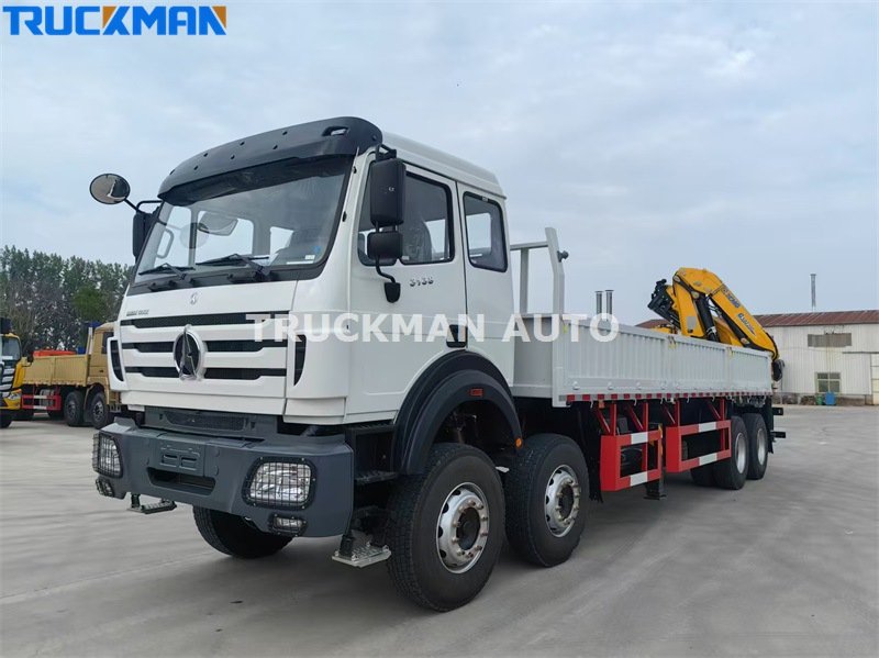 BEIBEN 8x4 Truck Mounted Crane