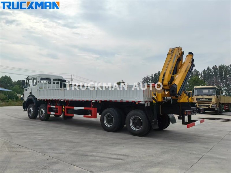 BEIBEN 8x4 Truck Mounted Crane