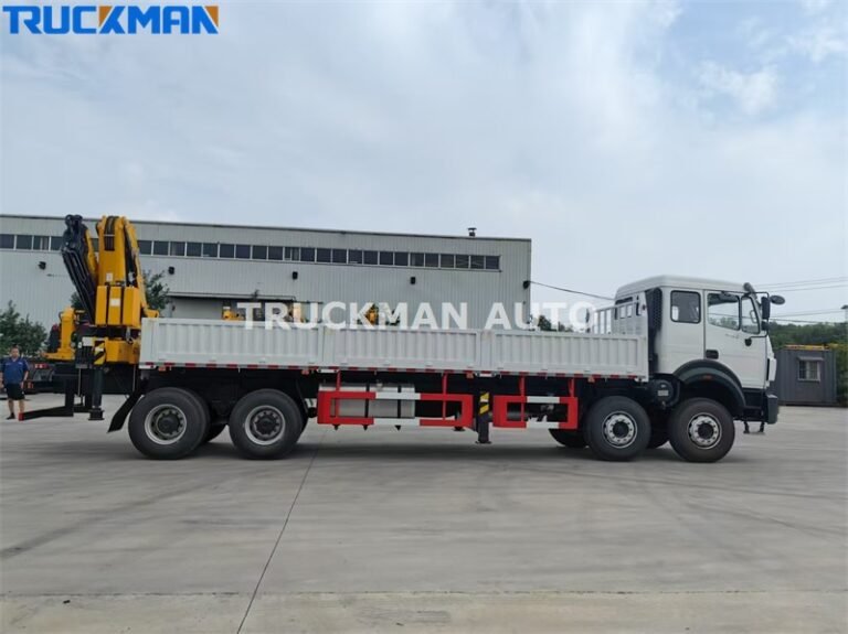 BEIBEN 8x4 Truck Mounted Crane