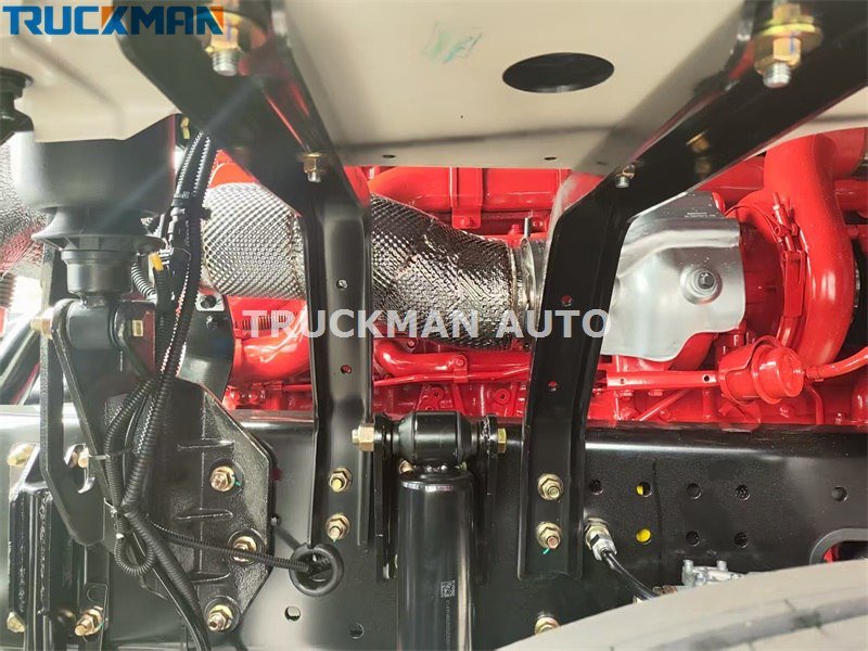 Dump Truck Engine Features