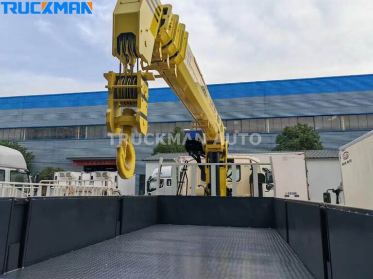 Truck Mounted Crane Cargo Body