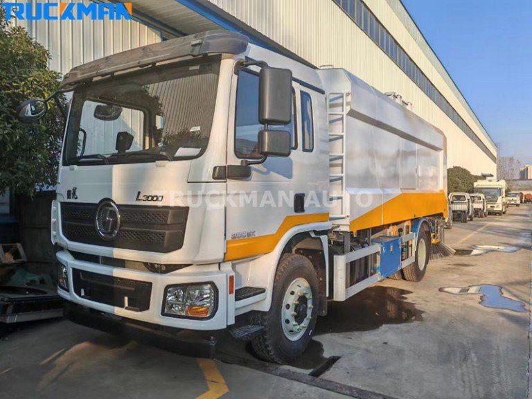 SHACMAN 4x2 Road Sweeper Truck