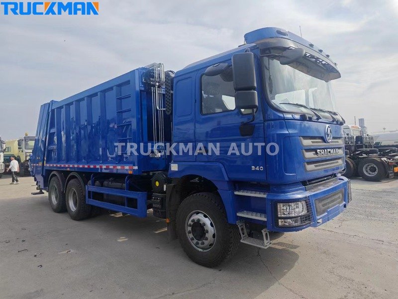 SHACMAN Camion à ordures compacte