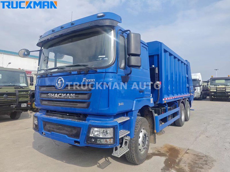 SHACMAN Camion à ordures compacte