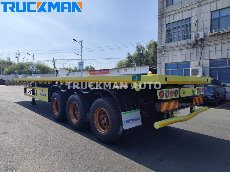 container flatbed trailer